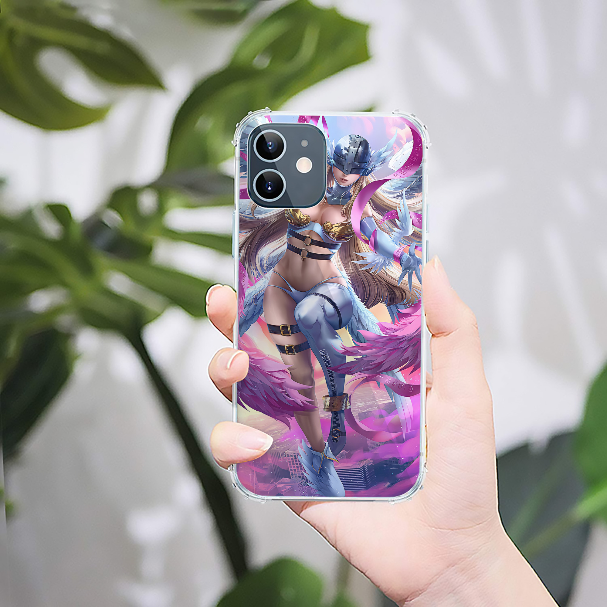 （画像用） Digimon デジタルモンスター/デジモン 【iPhone 12シリーズ対応】透明スマホケース（クリアソフトケース）